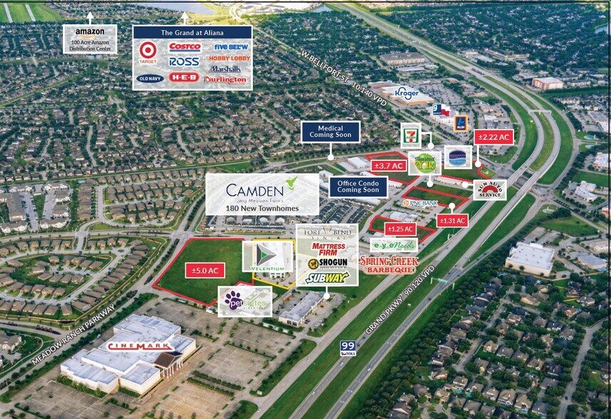 NEC Grand Parkway & W Bellfort St, Richmond, TX à vendre - Photo de l’immeuble – Image 2 sur 3