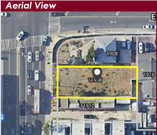 11908 Wilmington Ave, Los Angeles, CA à vendre - Aérien – Image 2 sur 3