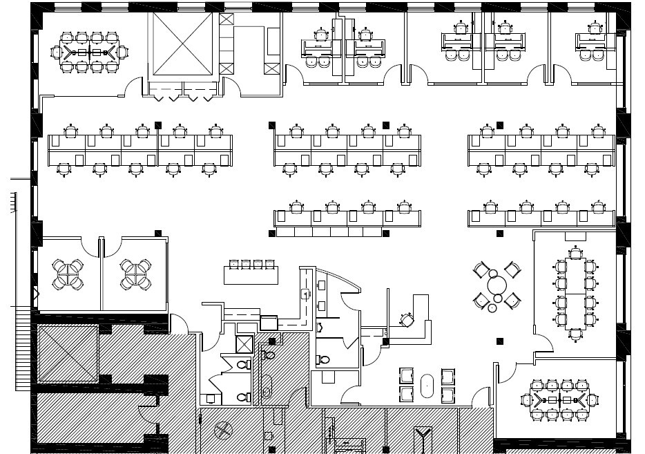 720 N Franklin St, Chicago, IL à louer Plan d’étage– Image 1 sur 8