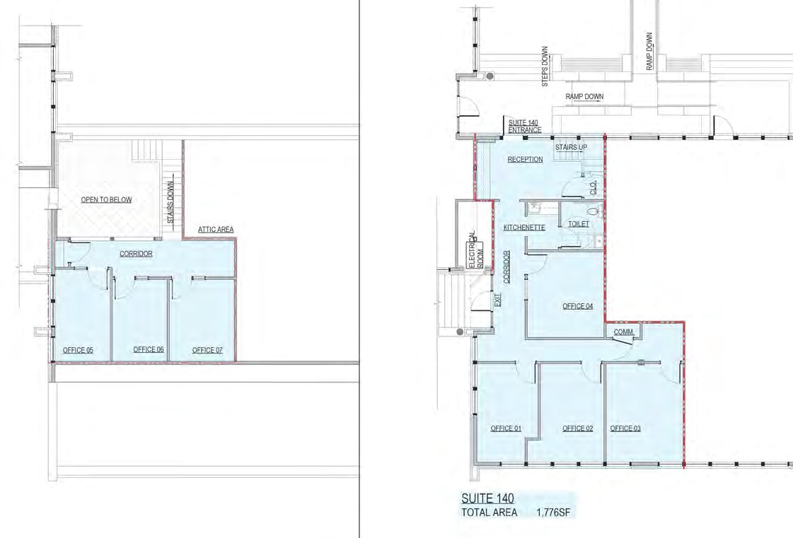 735 Thimble Shoals Blvd, Newport News, VA à louer Plan d’étage– Image 1 sur 3