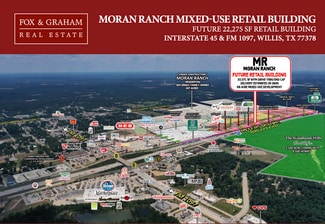 Plus de détails pour I-45 & FM 1097, Willis, TX - Local commercial à louer