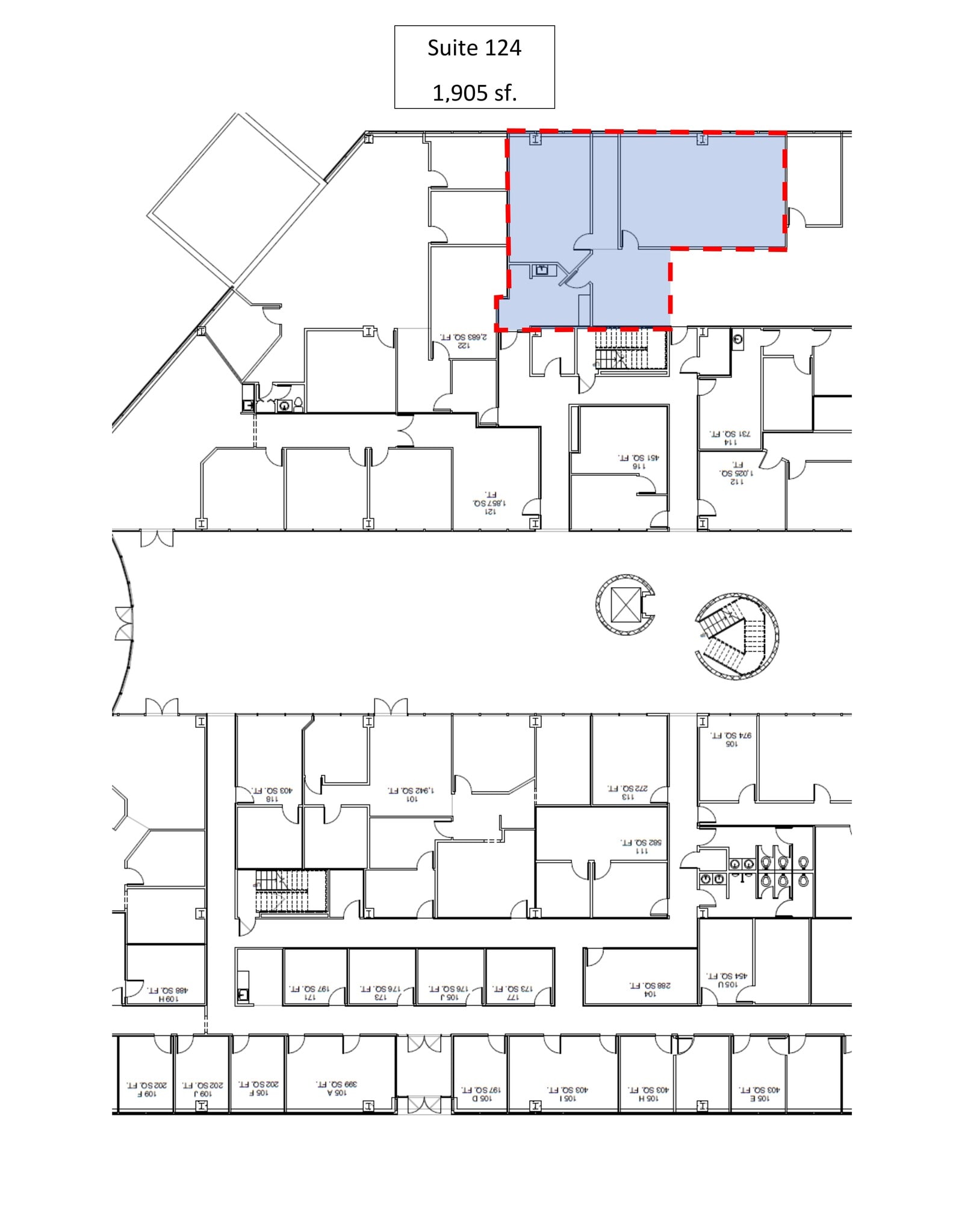 1030 Andrews Hwy, Midland, TX à louer Plan de site– Image 1 sur 1