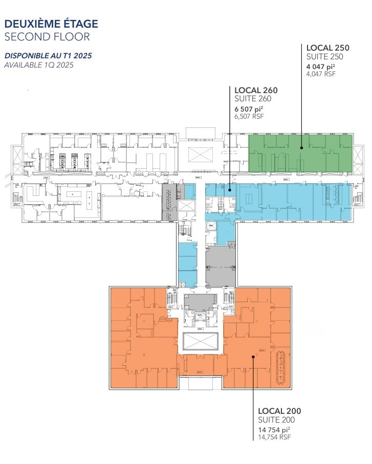 275 Boul Armand-Frappier, Laval, QC à louer Plan d’étage– Image 1 sur 1