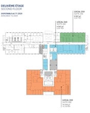 275 Boul Armand-Frappier, Laval, QC à louer Plan d’étage– Image 1 sur 1
