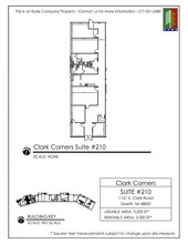 1161 E Clark Rd, Dewitt, MI à louer Plan d’étage– Image 1 sur 1