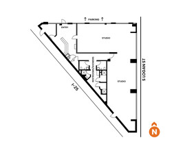 999 S Logan St, Denver, CO à louer Plan d’étage– Image 2 sur 2
