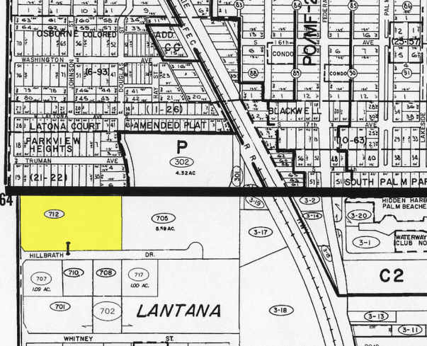1016 S Federal Hwy, Lake Worth, FL à vendre - Plan cadastral – Image 2 sur 2