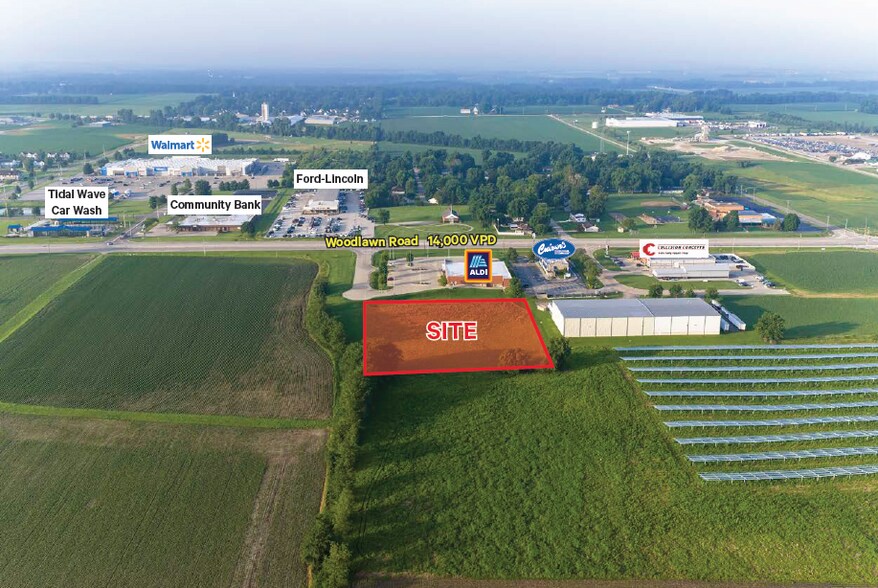 2500 Woodlawn Road, Lincoln, IL à vendre - Photo de l’immeuble – Image 2 sur 2