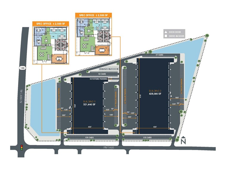 5814 N Highway 146, Baytown, TX à louer - Plan de site – Image 2 sur 4