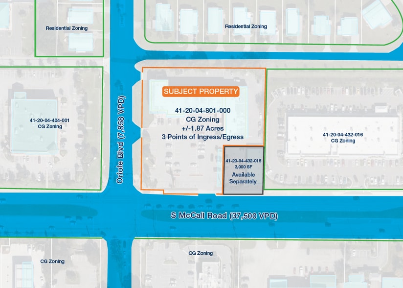 2960 S McCall Rd, Englewood, FL à vendre - Plan de site – Image 2 sur 2