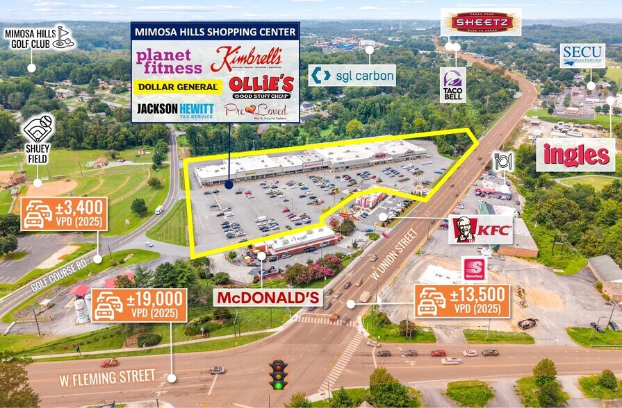 903-915 W Union St, Morganton, NC à vendre - Photo de l’immeuble – Image 3 sur 24