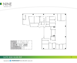 9 Greenway Plz, Houston, TX à louer Plan d’étage– Image 1 sur 2
