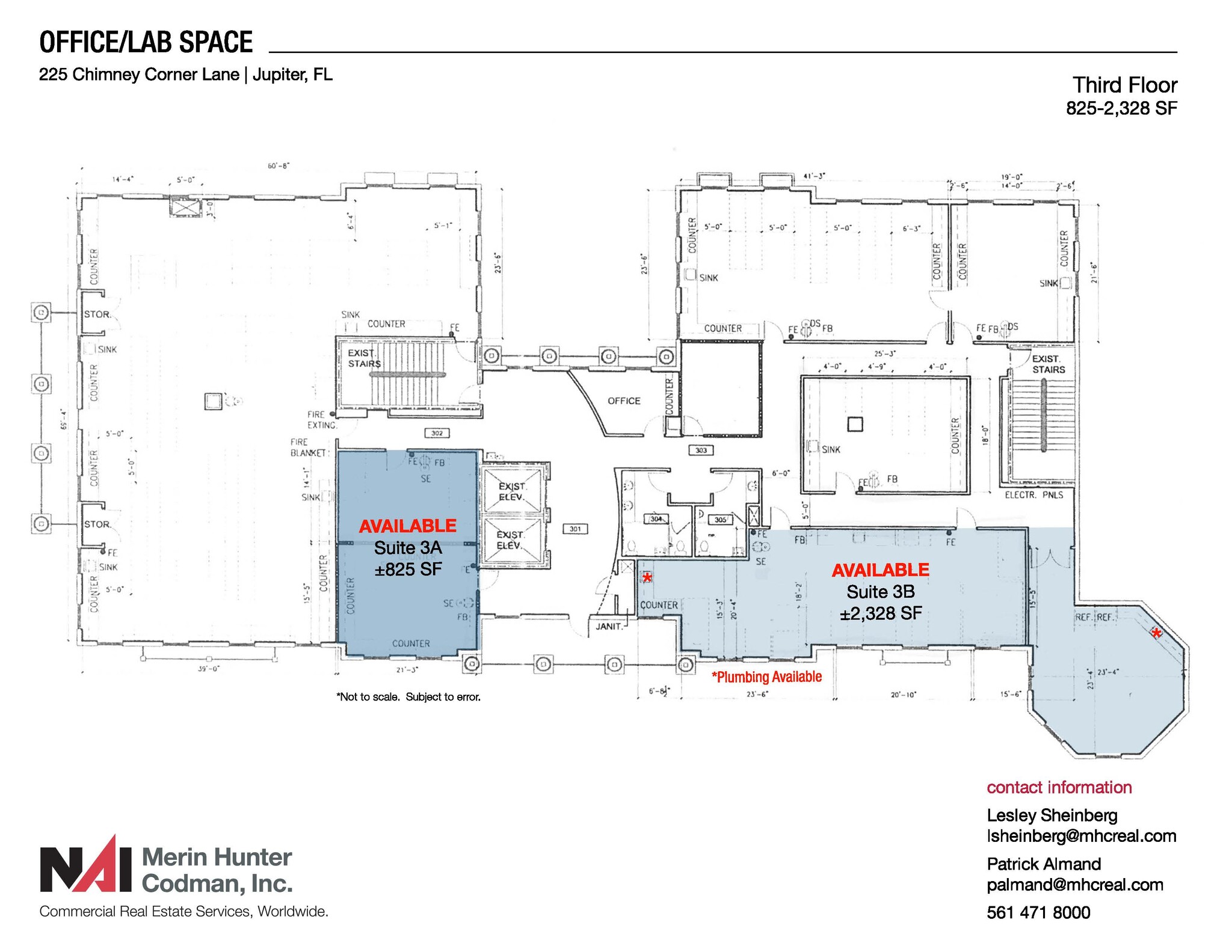 225 Chimney Corner Ln, Jupiter, FL à louer Plan d’étage– Image 1 sur 2