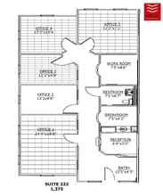 5755 N Point Pky, Alpharetta, GA à louer Plan d’étage– Image 1 sur 3
