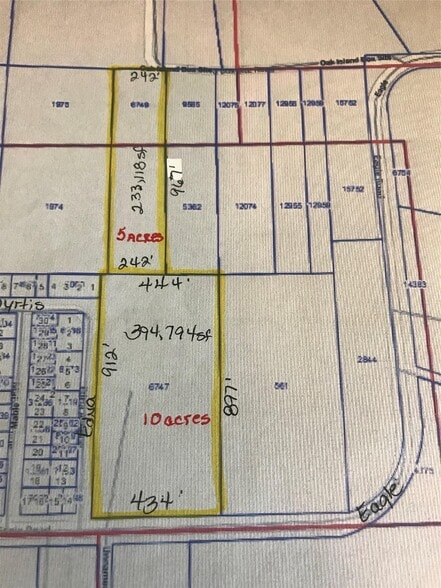 TBD Eagle Rd, Anahuac, TX à vendre - Plan cadastral – Image 2 sur 12
