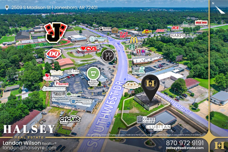2509 S Madison St, Jonesboro, AR à vendre - Photo de l’immeuble – Image 3 sur 4