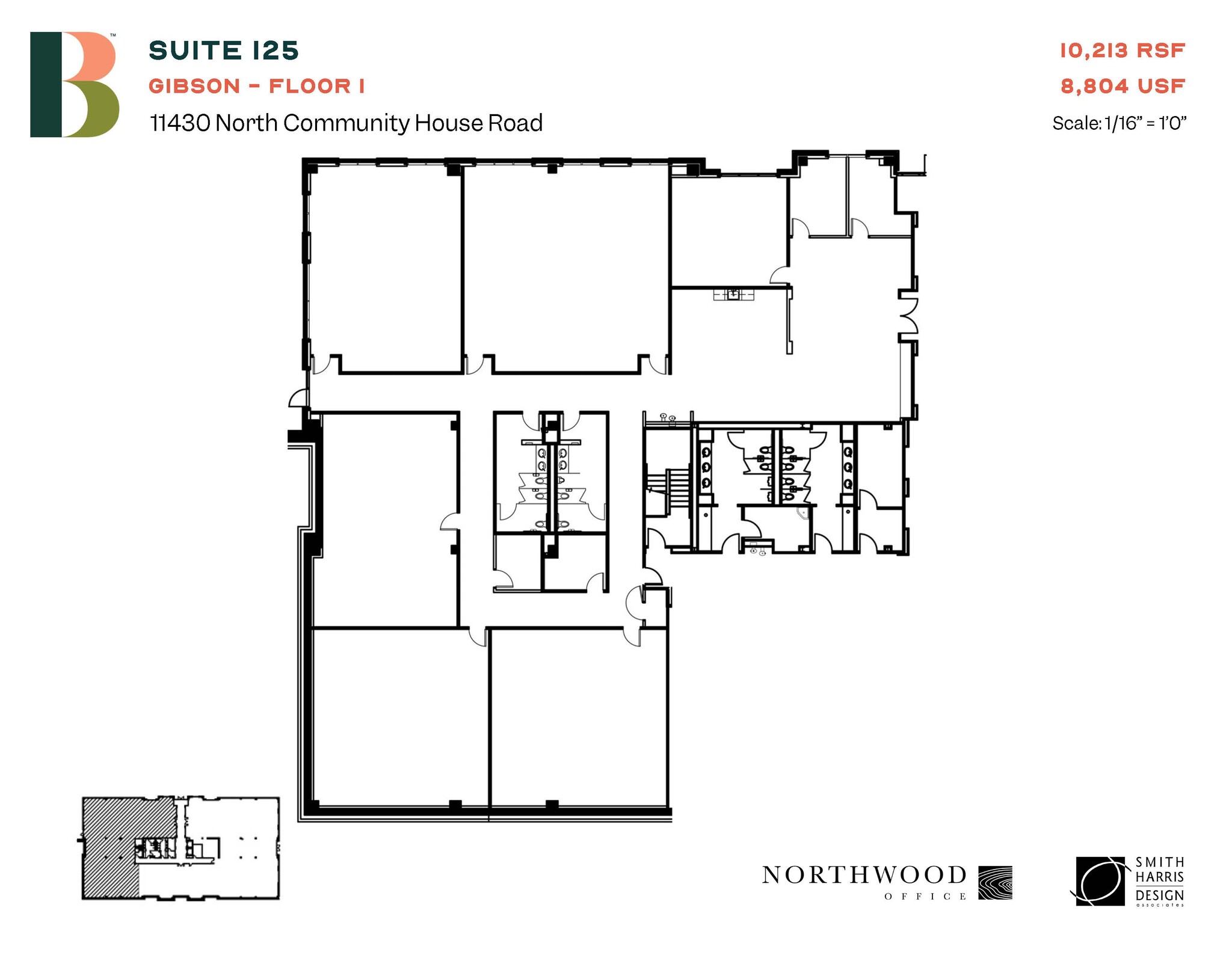 11430 N Community House Rd, Charlotte, NC à louer Plan d’étage– Image 1 sur 1