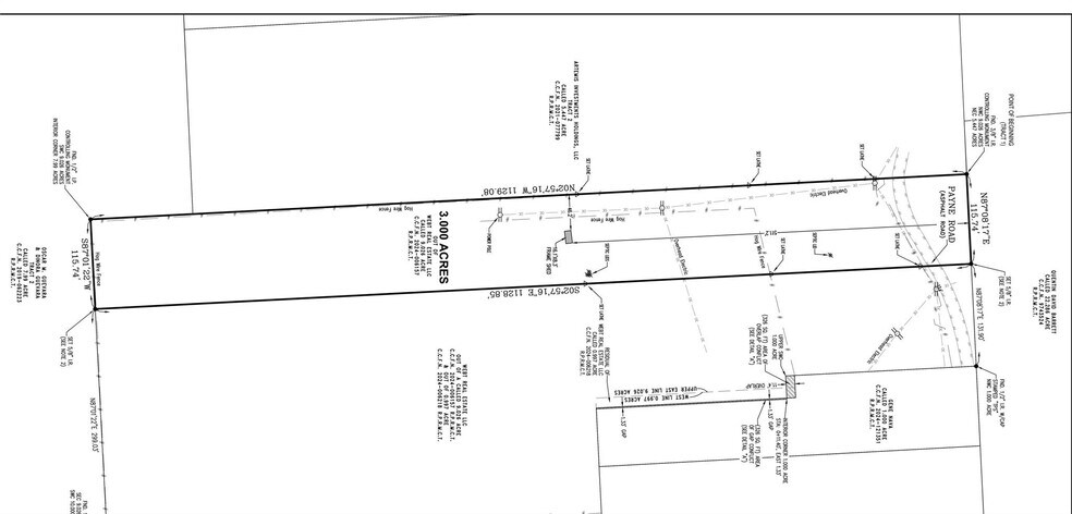 0 Payne rd, Conroe, TX à vendre - Plan cadastral – Image 2 sur 18