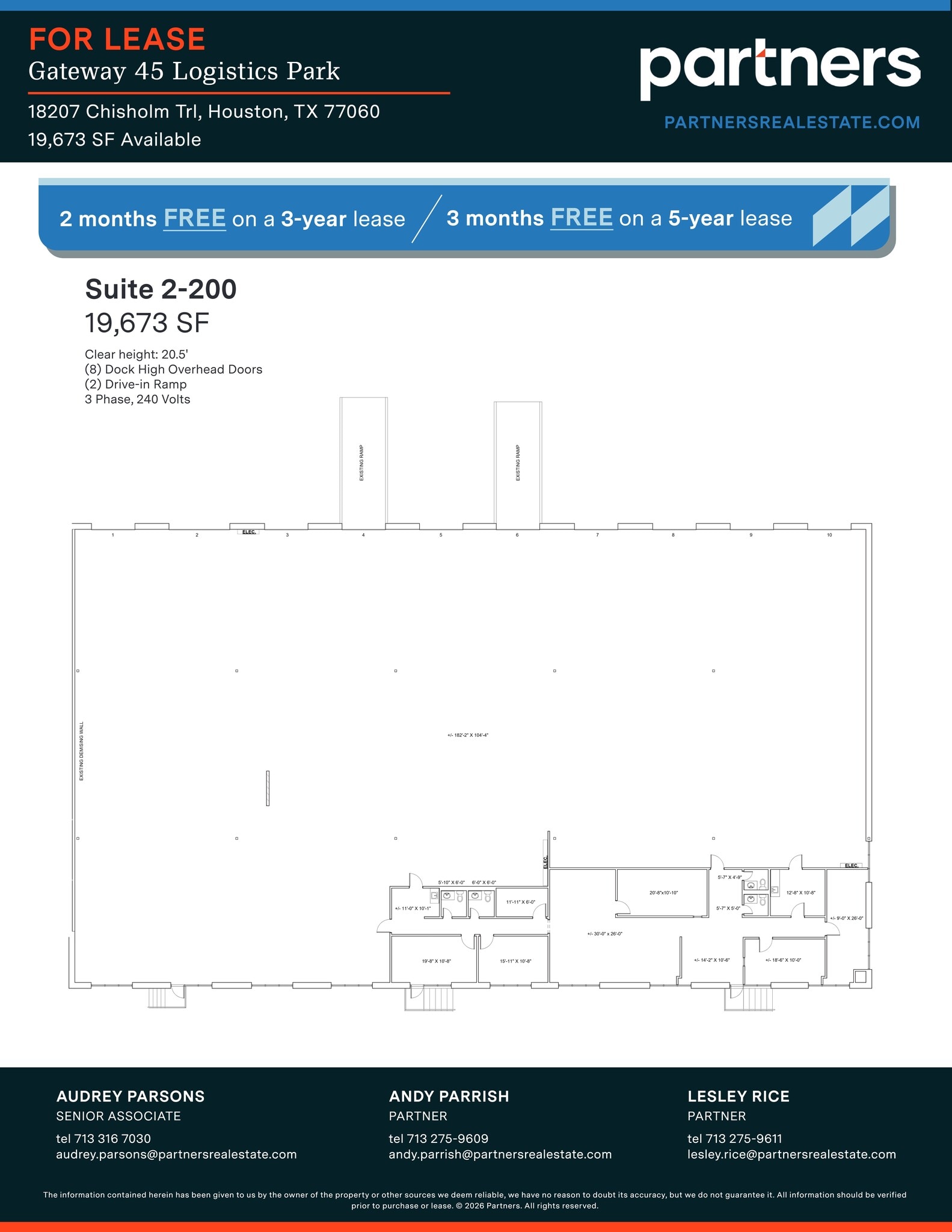 18207 Chisholm Trl, Houston, TX à louer Plan de site– Image 1 sur 4