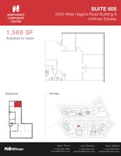 2500 W Higgins Rd, Hoffman Estates, IL à louer Plan d’étage– Image 1 sur 1