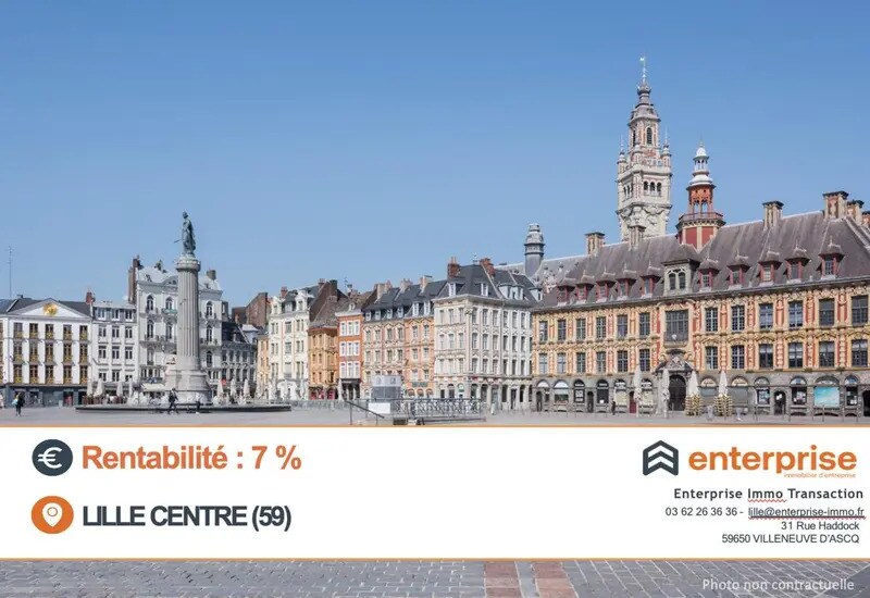 Local d'activités dans Lille à vendre - Photo de l’immeuble – Image 1 sur 1