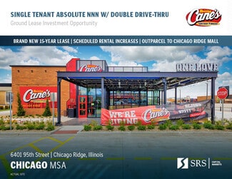 Plus de détails pour 6401 95th St, Chicago Ridge, IL - Local commercial à vendre