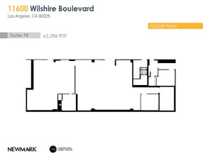 11600 Wilshire Blvd, Los Angeles, CA à louer Plan d’étage– Image 1 sur 1