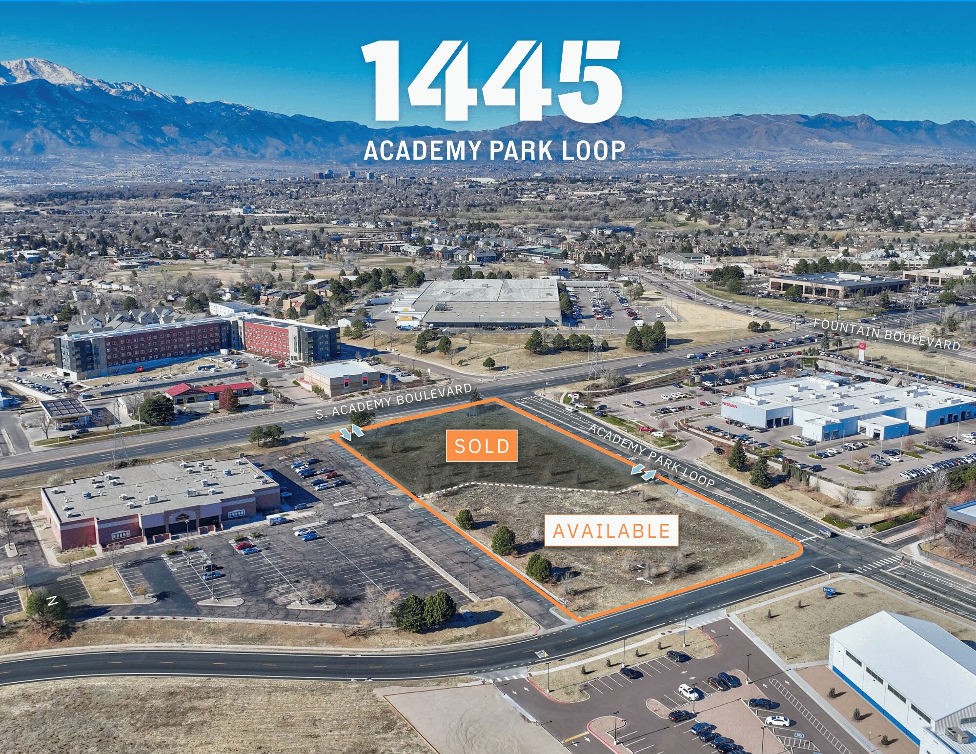 1445 Academy Park Loop, Colorado Springs, CO à vendre Photo de l’immeuble– Image 1 sur 3