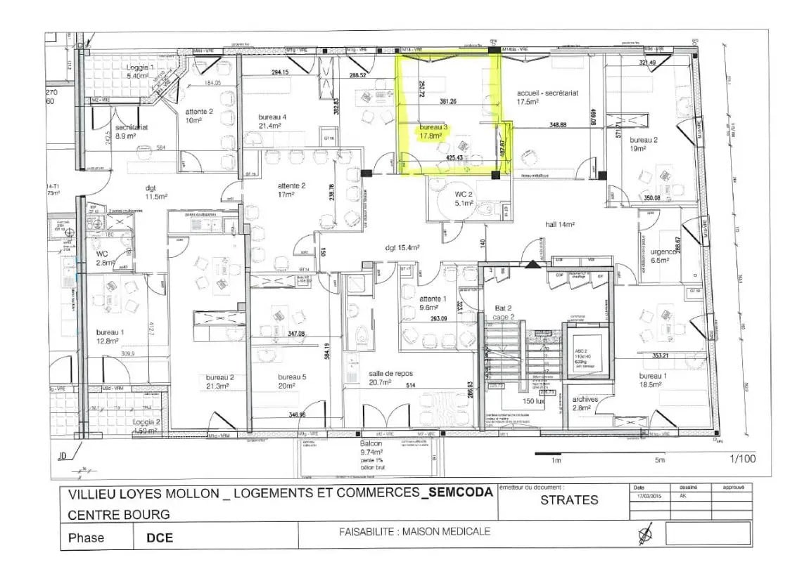 35 Rue De La Gare, Villieu-Loyes-Mollon à louer Plan d’étage– Image 1 sur 4