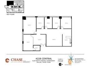 4228 N Central Expy, Dallas, TX à louer Plan d’étage– Image 1 sur 1