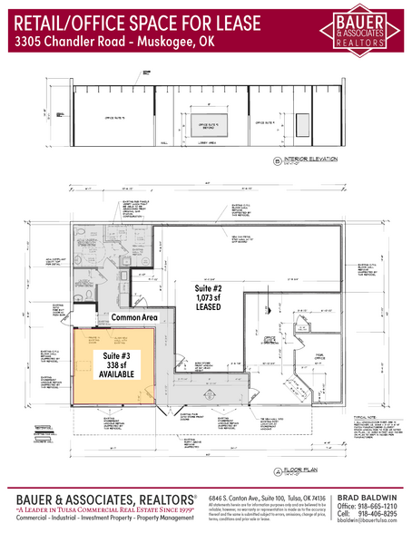 3305 Chandler Rd, Muskogee, OK à louer - Plan d’étage – Image 3 sur 8