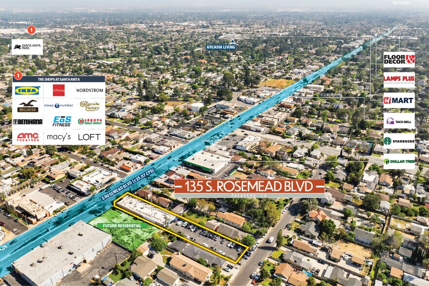 135 S Rosemead Blvd, Pasadena, CA à vendre - Photo de l’immeuble – Image 3 sur 5