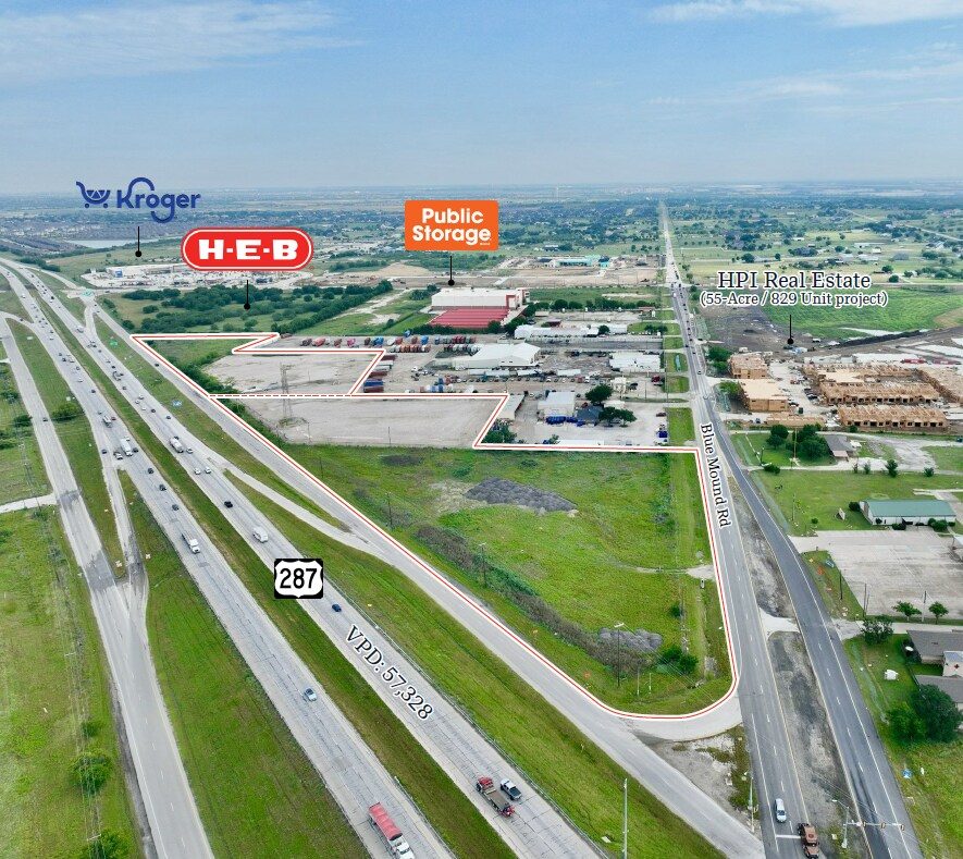 10233 Blue Mound rd, Fort Worth, TX à louer Photo de l’immeuble– Image 1 sur 4