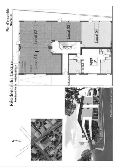 Local commercial dans Mimizan à louer - Plan d’étage – Image 2 sur 2