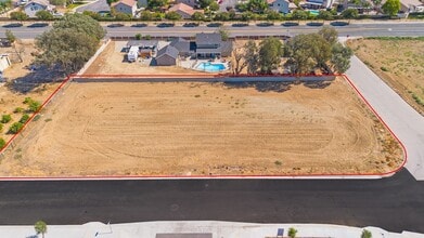 Bradshaw Cir, Moreno Valley, CA - Vue aérienne vue de carte - Image1