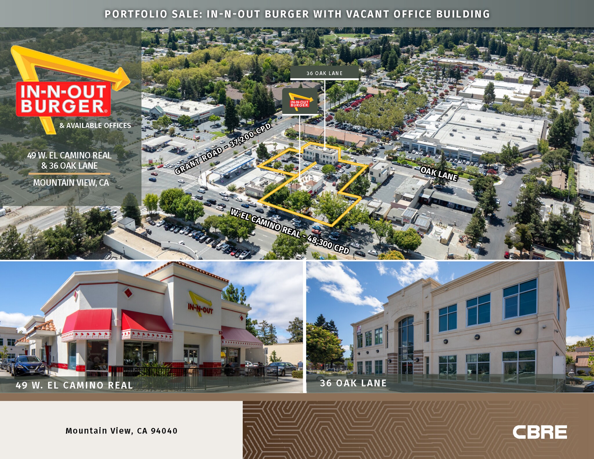 In-N-Out & Available Vacant Office portefeuille de 2 biens à vendre sur LoopNet.fr Photo principale– Image 1 sur 9