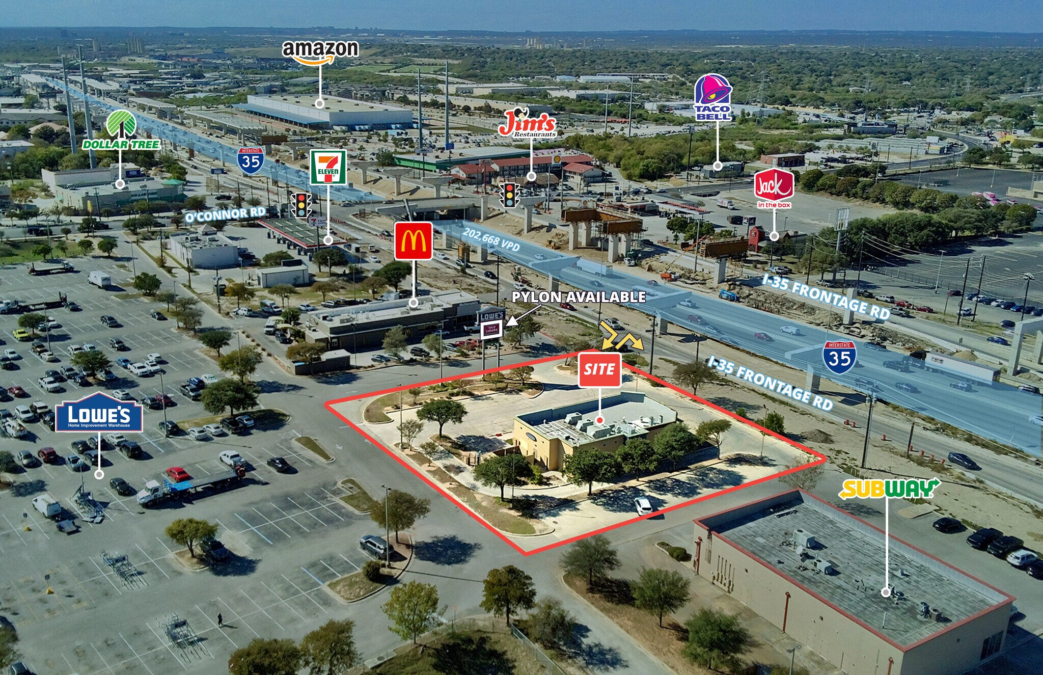 11722 N IH-35, San Antonio, TX à louer Photo de l’immeuble– Image 1 sur 5