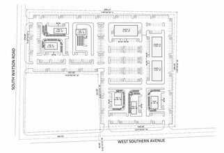 NEC Southern Ave & Watson Rd, Buckeye, AZ à louer Plan de site– Image 1 sur 1