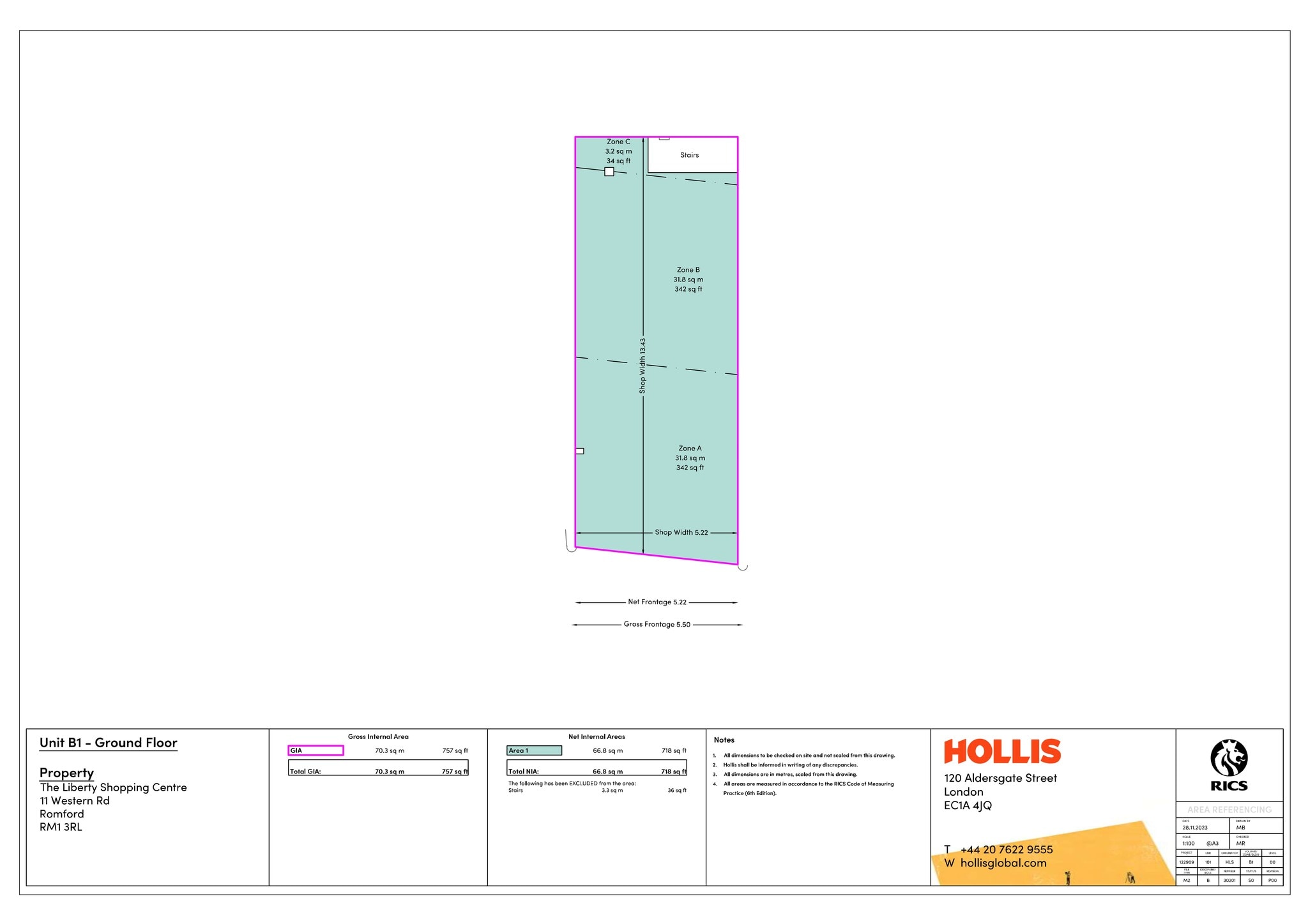 Liberty Shopping Centre, Romford à louer Plan de site– Image 1 sur 1
