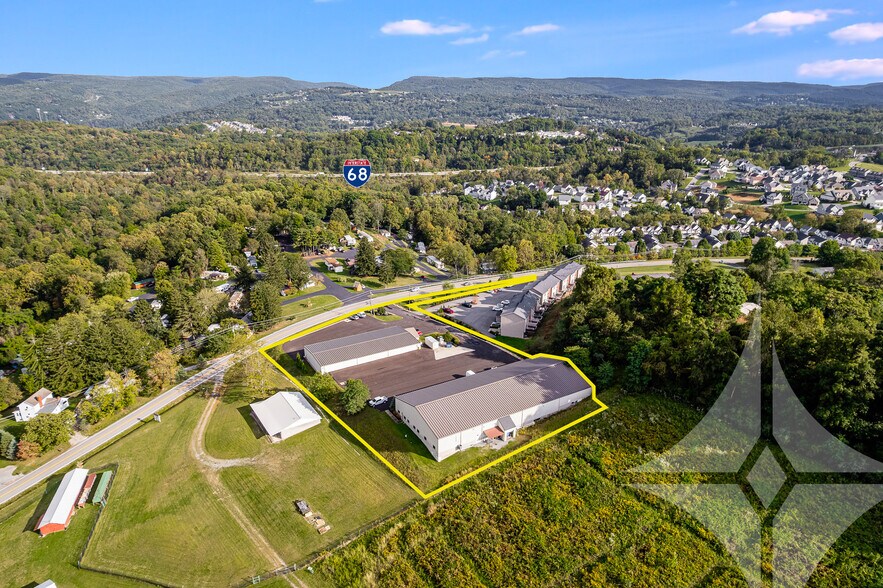 361 Canyon Rd, Morgantown, WV à vendre - Aérien – Image 2 sur 3