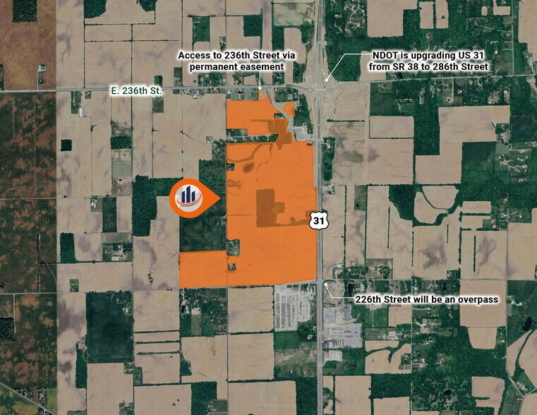 23239 Dunbar Rd, Sheridan, IN à vendre - Photo de l’immeuble – Image 2 sur 5