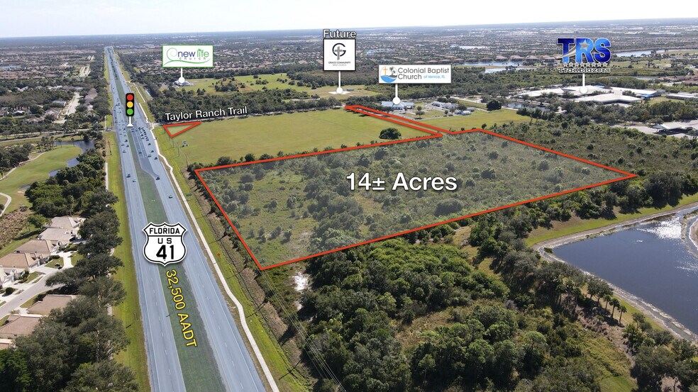 2250 Taylor Ranch Trl, Venice, FL à vendre - Aérien – Image 3 sur 6