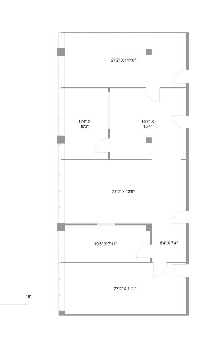 101 Worthington St E, North Bay, ON à louer Plan d’étage– Image 1 sur 1