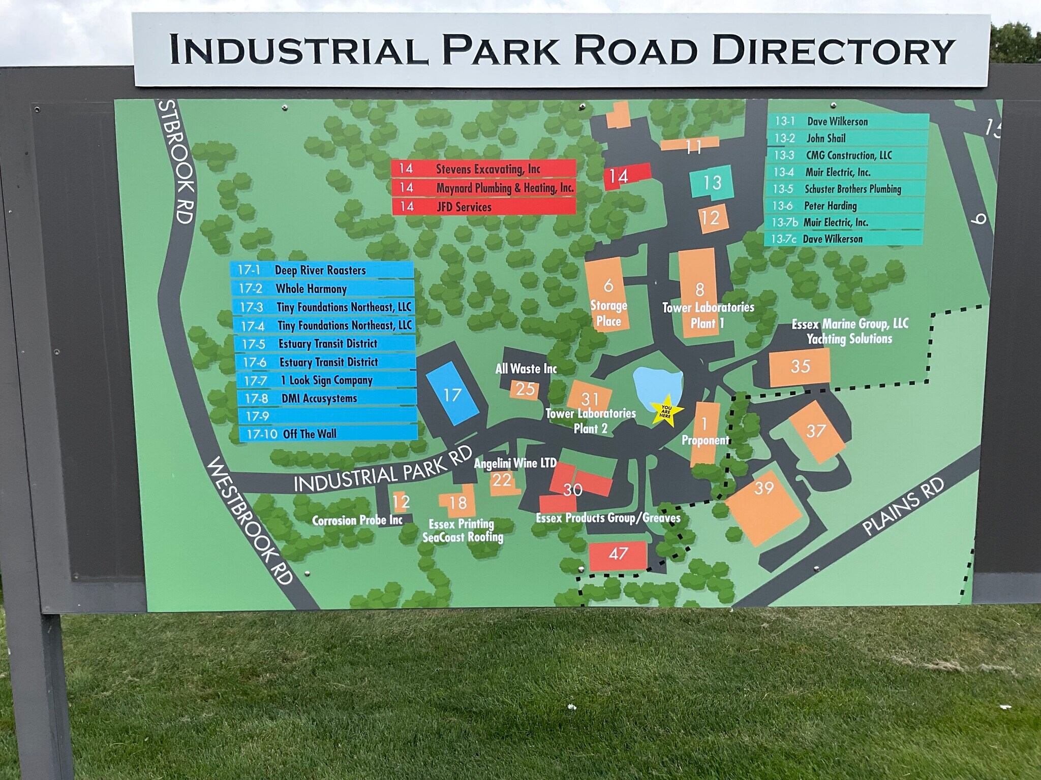 30 Industrial Park Rd, Centerbrook, CT à vendre Plan de site– Image 1 sur 7
