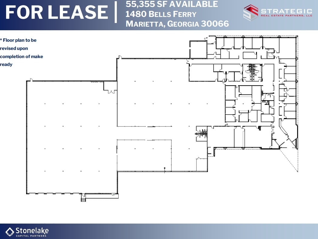 1480 Bells Ferry Rd, Marietta, GA à louer Plan d’étage– Image 1 sur 1