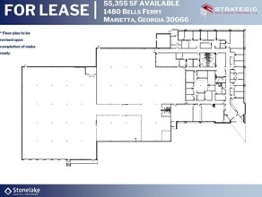 1480 Bells Ferry Rd, Marietta, GA à louer Plan d’étage– Image 1 sur 1