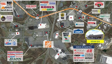 670 E Route 211, Middletown, NY - VUE AÉRIENNE  vue de carte - Image1