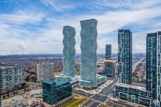 M City 2, Mississauga, ON - Vue aérienne vue de carte