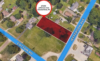 Plus de détails pour 47239 Jefferson Ave, New Baltimore, MI - Terrain à vendre