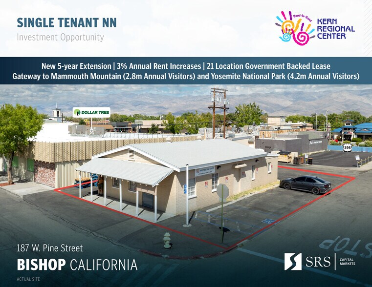 187 W Pine St, Bishop, CA à vendre - Photo de l’immeuble – Image 1 sur 8